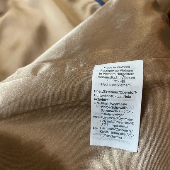 J. Crew Tan Double-Breasted Trench Coat - Picture 9 of 9